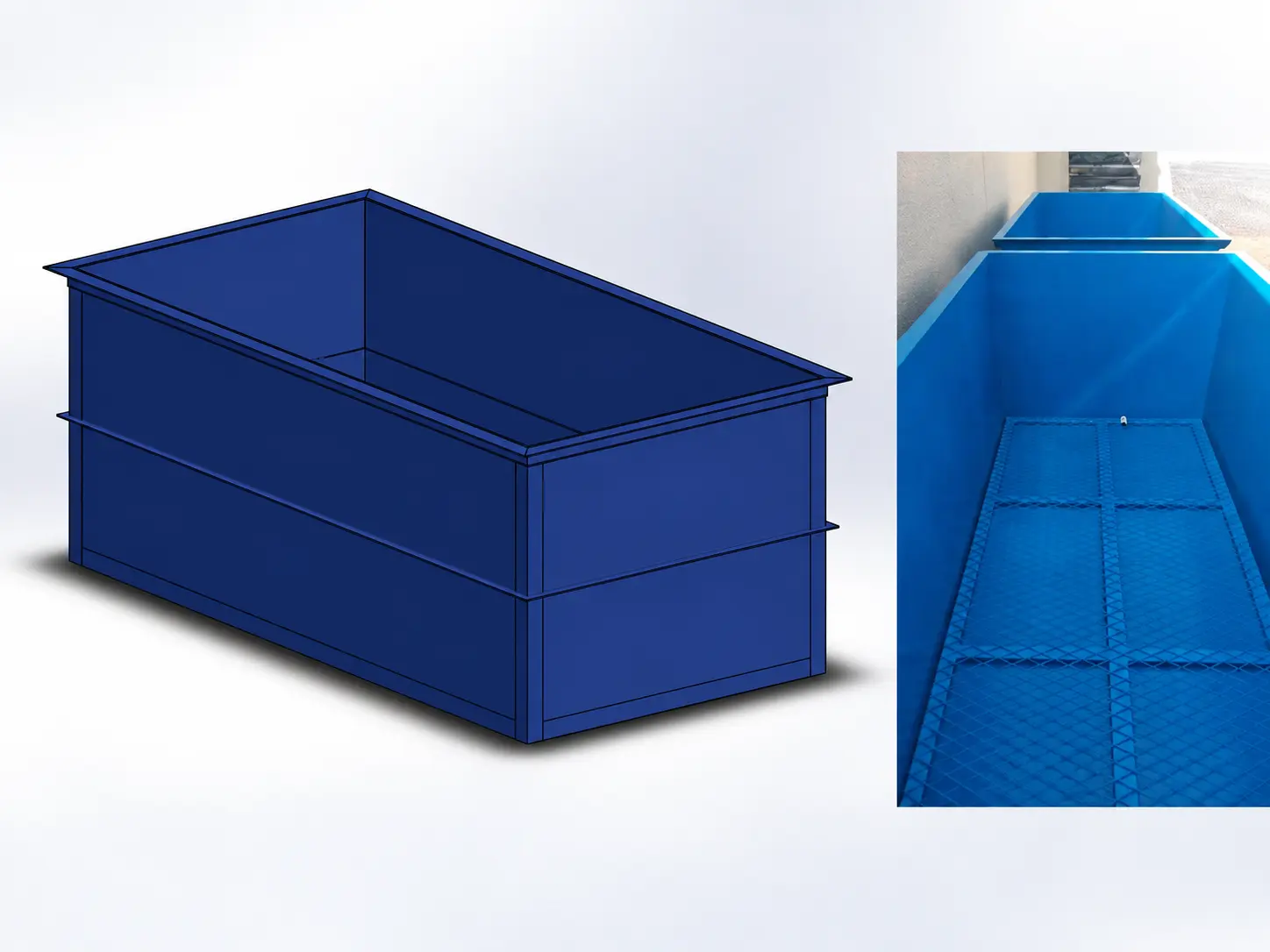 Concrete Curing tank Manufacturing in the UAE